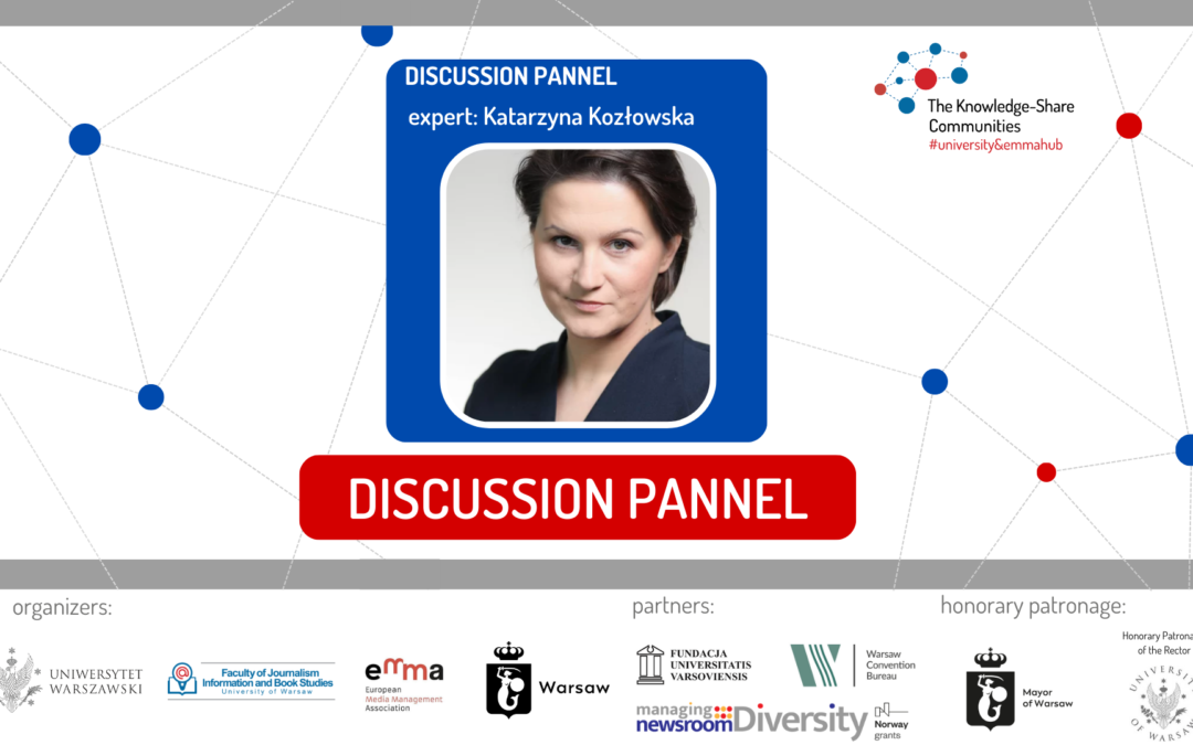 Exciting news! We can introduce you a first panelist on our session with experts.